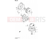 SUZUKI TU250X L2 (2012) (E24) 14 - OIL PUMP
