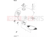 SUZUKI TU250X L2 (2012) (E24) 35 - FUEL TANK