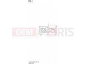SUZUKI TU250X L3 (2013) (E03,E28,E33) 1 - GASKET SET