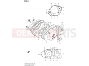 SUZUKI TU250X L3 (2013) (E03,E28,E33) 5 - CRANKCASE COVER