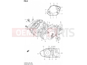 SUZUKI TU250X L3 (2013) (E24) 5 - CRANKCASE COVER