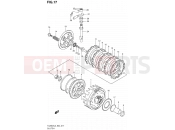 SUZUKI TU250X L3 (2013) (E24) 17 - CLUTCH