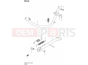 SUZUKI TU250X L3 (2013) (E24) 33 - STAND