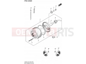 SUZUKI TU250X L5 (2015) (E03,E28,E33) 339A - REAR COMBINATION LAMP