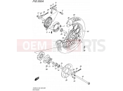 SUZUKI TU250X L5 (2015) (E03,E28,E33) 550A - REAR WHEEL