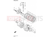 SUZUKI TU250X L5 (2015) (E24) 201A - CLUTCH