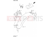 SUZUKI TU250X L5 (2015) (E24) 474A - REAR FENDER