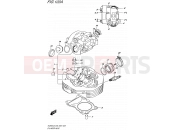 SUZUKI TU250X L6 (2016) (E03,E28,E33) 103A - CYLINDER HEAD