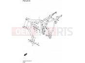 SUZUKI TU250X L6 (2016) (E03,E28,E33) 401A - FRAME