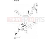 SUZUKI TU250X L6 (2016) (E03,E28,E33) 407A - STAND