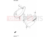 SUZUKI TU250X L6 (2016) (E03,E28,E33) 445A - FRAME COVER