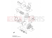 SUZUKI UC125U X (1999) Epicuro 19 - TRANSMISSION (1)(MODEL X)
