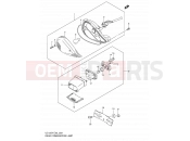 SUZUKI UC125U X (1999) Epicuro 29 - REAR COMB LAMP