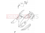 SUZUKI UC150 Y (2000) Epicuro 35 - REAR LEG SHIELD