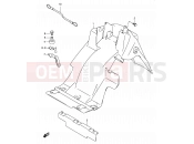 SUZUKI UC150 Y (2000) Epicuro 43 - REAR FENDER