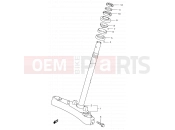 SUZUKI UC150 Y (2000) Epicuro 47 - STEERING STEM