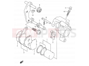 SUZUKI UC150 Y (2000) Epicuro 49 - FRONT CALIPER