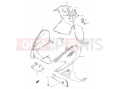SUZUKI UC150R Y (2000) Epicuro 34A - SIDE LEG SHIELD (MODEL Y/K1)