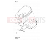 SUZUKI UH125 K3 (2003) Burgman 41 - HELMET BOX (MODEL K2/K3)
