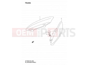 SUZUKI UH125 K3 (2003) Burgman 49A - PILLION RIDER HANDLE (MODEL K3)