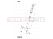 SUZUKI UH125 K3 (2003) Burgman 51 - STEERING STEM