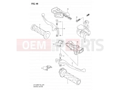 SUZUKI UH125 K4 (2004) Burgman 44 - HANDLE LEVER