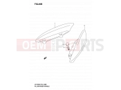 SUZUKI UH125 K4 (2004) Burgman 49B - PILLION RIDER HANDLE (MODEL K4)
