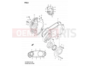 SUZUKI UH125 K6 (2006) Burgman 6 - CRANKCASE COVER