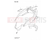 SUZUKI UH125 K6 (2006) Burgman 35D - FRAME COVER (MODEL K6)