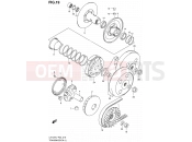SUZUKI UH125 K7 (2007) Burgman (E02) 19 - TRANSMISSION (1)