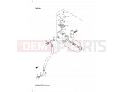 SUZUKI UH125 K8 (2008) Burgman (E19) 56 - REAR MASTER CYLINDER