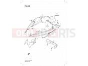SUZUKI UH125 K9 (2009) Burgman (E19) 33B - FRAME COVER (MODEL K9)