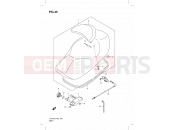 SUZUKI UH125 L0 (2010) Burgman (E02) 45 - FIG. 45 (F-13) SEAT