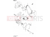 SUZUKI UH125 L0 (2010) Burgman (E19) 14 - OIL PUMP