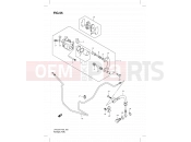 SUZUKI UH125 L0 (2010) Burgman (E19) 55 - REAR CALIPER