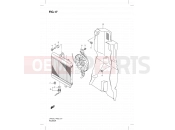 SUZUKI UH125 L1 (2011) Burgman (P19) 17 - RADIATOR