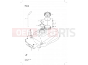 SUZUKI UH125 L1 (2011) Burgman (P19) 32 - FUEL TANK