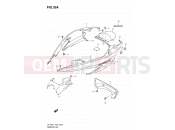 SUZUKI UH125 L1 (2011) Burgman (P19) 33A - FRAME COVER (MODEL EXECUTIVE P19)