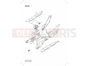 SUZUKI UH125 L1 (2011) Burgman (P19) 36 - REAR LEG SHIELD