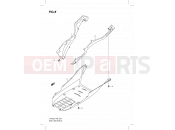 SUZUKI UH125 L1 (2011) Burgman (P19) 37 - SIDE LEG SHIELD