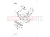 SUZUKI UH125 L1 (2011) Burgman (P19) 38 - FRONT BOX