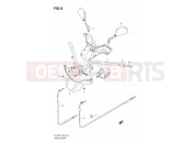 SUZUKI UH125 L1 (2011) Burgman (P19) 41 - HANDLEBAR
