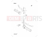 SUZUKI UH125 L1 (2011) Burgman (P19) 42 - HANDLE LEVER
