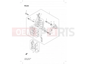 SUZUKI UH125 L1 (2011) Burgman (P19) 50 - FRONT CALIPER