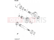 SUZUKI UH125G K8 (2008) Burgman 20A - TRANSMISSION (2) (MODEL K8/K9/L0)