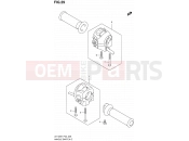 SUZUKI UH125G K9 (2009) Burgman 29 - HANDLE SWITCH