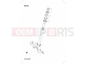SUZUKI UH125G K9 (2009) Burgman 48 - FIG. 48 (G- 4) STEERING STEM
