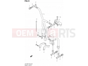 SUZUKI UH125G K9 (2009) Burgman 51 - BRAKE HOSE