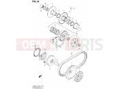 SUZUKI UZ50D L3 (2013) Lets (E27) 16 - TRANSMISSION (1)