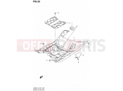SUZUKI UZ50D L3 (2013) Lets (E27) 33 - REAR LEG SHIELD